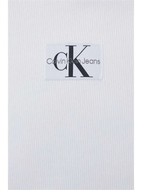 badge rib hoodie CALVIN KLEIN JEANS | J20J221441YAF